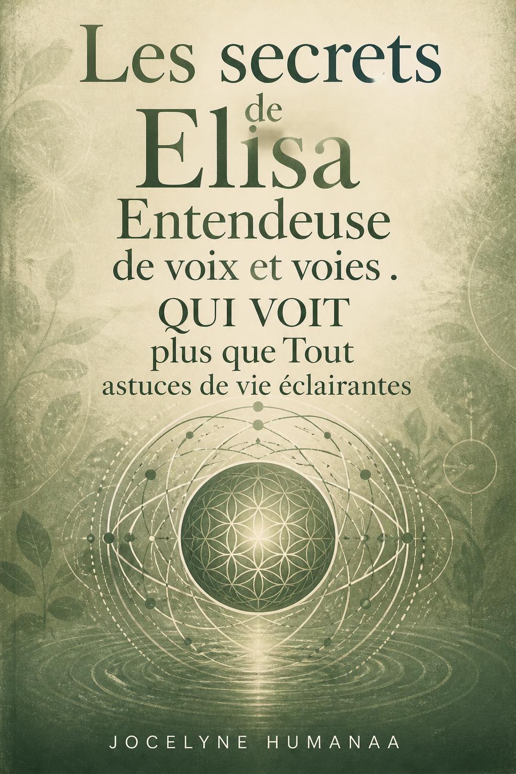 Les secrets de Elisa Entendeuse de voix et voies . QUI VOIT plus que Tout astuces de vie éclairantes 