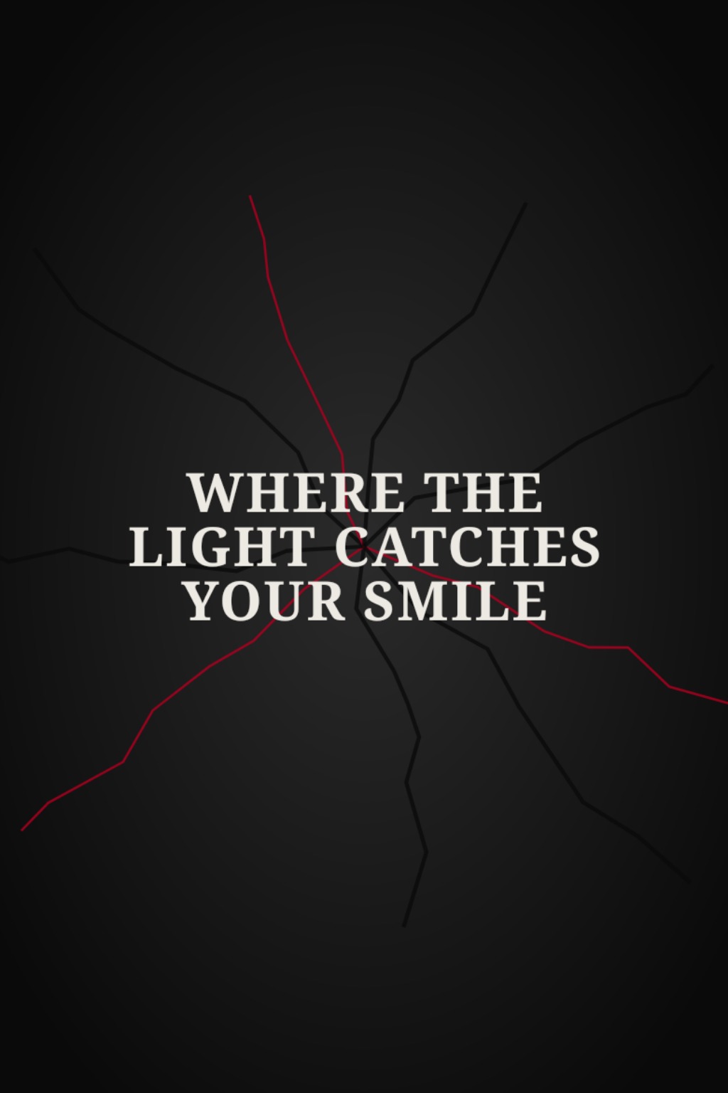 Where the Light Catches Your Smile